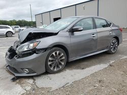 Salvage cars for sale from Copart Apopka, FL: 2017 Nissan Sentra SR Turbo