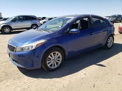 Salvage cars for sale from Copart Amarillo, TX: 2017 KIA Forte LX