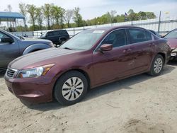 Salvage cars for sale from Copart Spartanburg, SC: 2009 Honda Accord LX