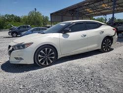 Salvage cars for sale from Copart Cartersville, GA: 2017 Nissan Maxima 3.5S