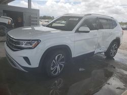 Volkswagen salvage cars for sale: 2021 Volkswagen Atlas SEL Premium