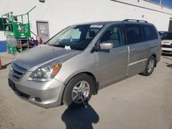 Salvage cars for sale from Copart Farr West, UT: 2007 Honda Odyssey EX