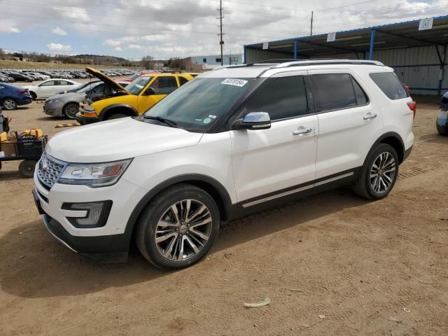 2017 Ford Explorer Platinum