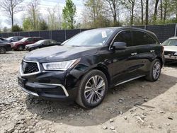 Salvage cars for sale from Copart Waldorf, MD: 2018 Acura MDX Technology