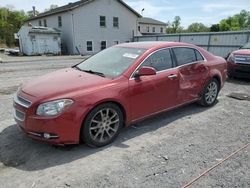 Salvage cars for sale from Copart York Haven, PA: 2012 Chevrolet Malibu LTZ