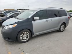 Vehiculos salvage en venta de Copart Grand Prairie, TX: 2015 Toyota Sienna XLE