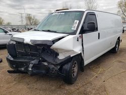 Salvage cars for sale from Copart Elgin, IL: 2015 Chevrolet Express G3500