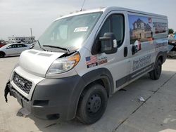 Salvage cars for sale from Copart Grand Prairie, TX: 2021 Dodge RAM Promaster 1500 1500 Standard