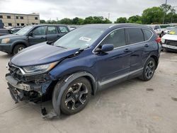 Honda Vehiculos salvage en venta: 2017 Honda CR-V Touring