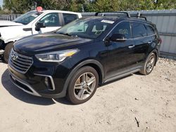 Hyundai Vehiculos salvage en venta: 2018 Hyundai Santa FE SE Ultimate