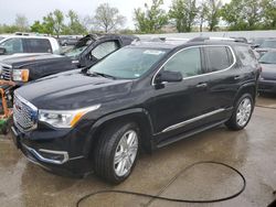 GMC Acadia DEN Vehiculos salvage en venta: 2018 GMC Acadia Denali