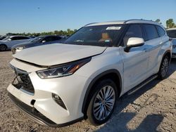 2022 Toyota Highlander Platinum for sale in Houston, TX