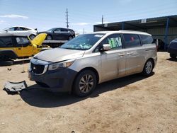 KIA Sedona lx salvage cars for sale: 2016 KIA Sedona LX