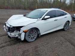 Salvage cars for sale from Copart Ontario Auction, ON: 2016 Honda Civic Touring