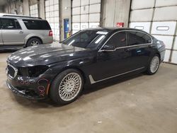 BMW salvage cars for sale: 2017 BMW 740 XI