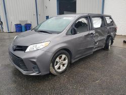 Salvage cars for sale from Copart Hartford City, IN: 2019 Toyota Sienna