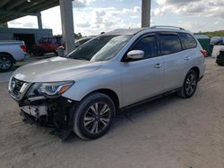 Nissan salvage cars for sale: 2017 Nissan Pathfinder S