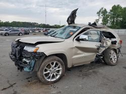 Salvage cars for sale from Copart Dunn, NC: 2015 Jeep Grand Cherokee Summit
