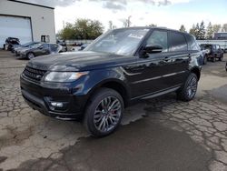 Salvage cars for sale from Copart Woodburn, OR: 2016 Land Rover Range Rover Sport HST