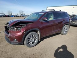 Toyota Highlander Vehiculos salvage en venta: 2016 Toyota Highlander XLE