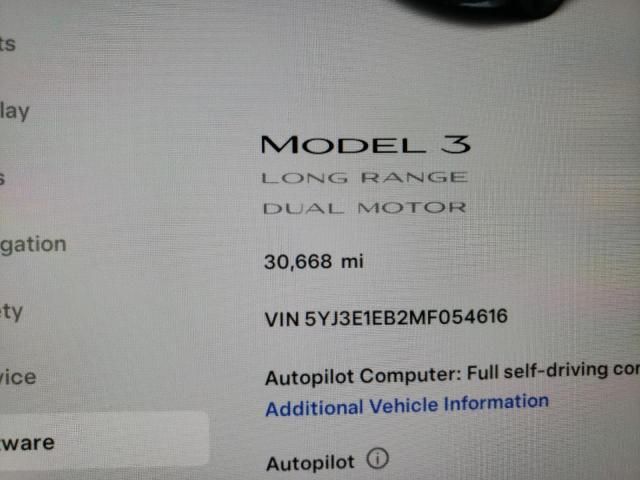 2021 Tesla Model 3