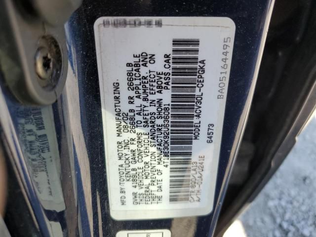 2002 Toyota Camry LE