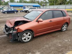 KIA salvage cars for sale: 2008 KIA SPECTRA5 5 SX