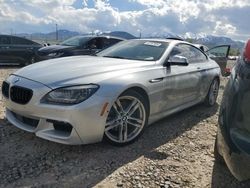 BMW 6 Series salvage cars for sale: 2014 BMW 650 XI