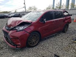 Toyota salvage cars for sale: 2022 Toyota Sienna XSE