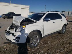 Salvage cars for sale from Copart Farr West, UT: 2015 Chevrolet Equinox LTZ