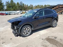 Ford salvage cars for sale: 2021 Ford Escape Titanium