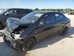 Salvage cars for sale from Copart San Antonio, TX: 2018 Mitsubishi Mirage G4 ES