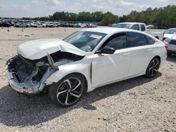 Honda salvage cars for sale: 2021 Honda Accord Sport