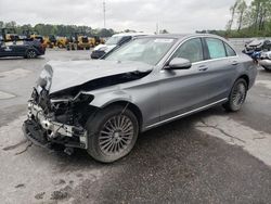 Salvage cars for sale from Copart Dunn, NC: 2016 Mercedes-Benz C 300 4matic