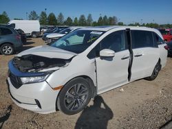 Honda Odyssey salvage cars for sale: 2021 Honda Odyssey Touring