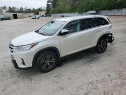 Toyota Highlander le salvage cars for sale: 2019 Toyota Highlander LE