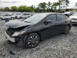 Honda Civic salvage cars for sale: 2013 Honda Civic EX