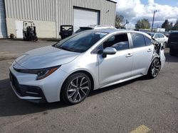 Salvage cars for sale from Copart Woodburn, OR: 2022 Toyota Corolla SE