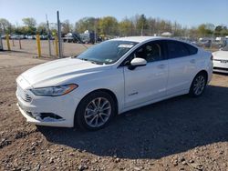 2017 Ford Fusion SE Hybrid en venta en Pennsburg, PA