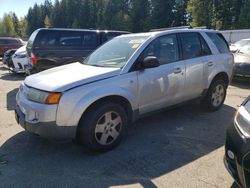 Salvage cars for sale from Copart Arlington, WA: 2004 Saturn Vue