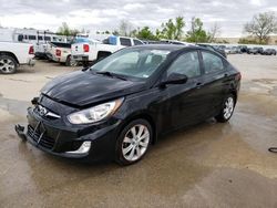 Hyundai Accent salvage cars for sale: 2012 Hyundai Accent GLS