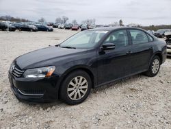 Salvage cars for sale from Copart West Warren, MA: 2015 Volkswagen Passat S