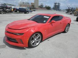 Chevrolet Camaro salvage cars for sale: 2018 Chevrolet Camaro LT