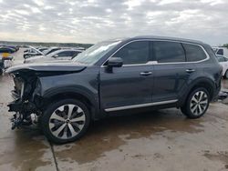 KIA Vehiculos salvage en venta: 2021 KIA Telluride S