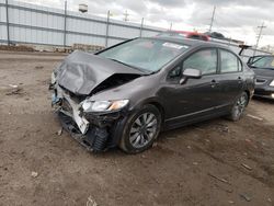 Honda salvage cars for sale: 2009 Honda Civic EX