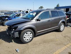 Dodge Journey salvage cars for sale: 2018 Dodge Journey SE