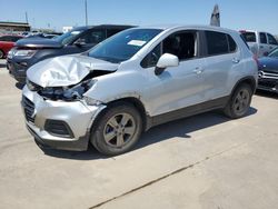 Vehiculos salvage en venta de Copart Grand Prairie, TX: 2022 Chevrolet Trax LS