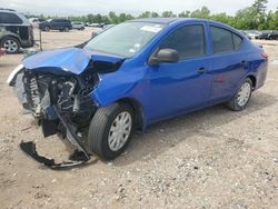 Salvage cars for sale from Copart Houston, TX: 2015 Nissan Versa S