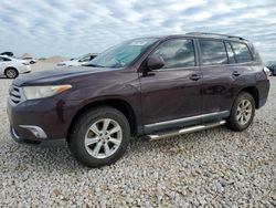 Vehiculos salvage en venta de Copart Temple, TX: 2011 Toyota Highlander Base