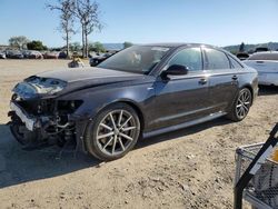 Salvage cars for sale from Copart San Martin, CA: 2016 Audi A6 Premium Plus
